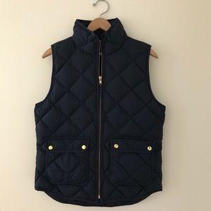 J. Crew Women's Excursion Quilted Down Vest